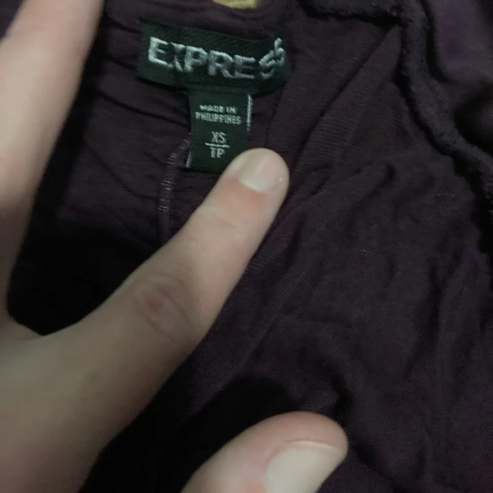 CLOSET CLEAR OUT SALE - LOT OF TWO Express ruched blouses size XS - Picture 3 of 4